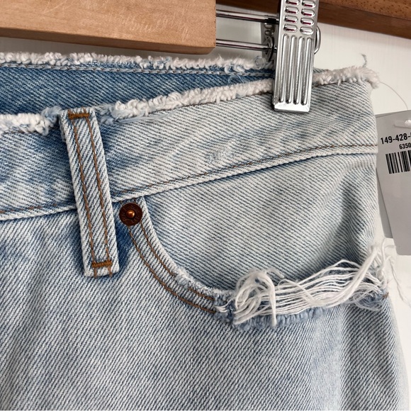 Abercrombie & Fitch Denim Shorts Size 29 UK 12 Blue Denim Festival New RRP £58 - Picture 5 of 12